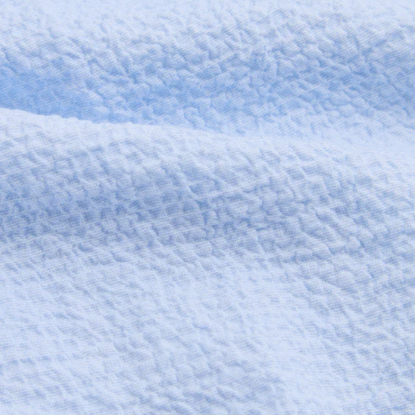 Açık Mavi Gömlek - Gofre Dokuma