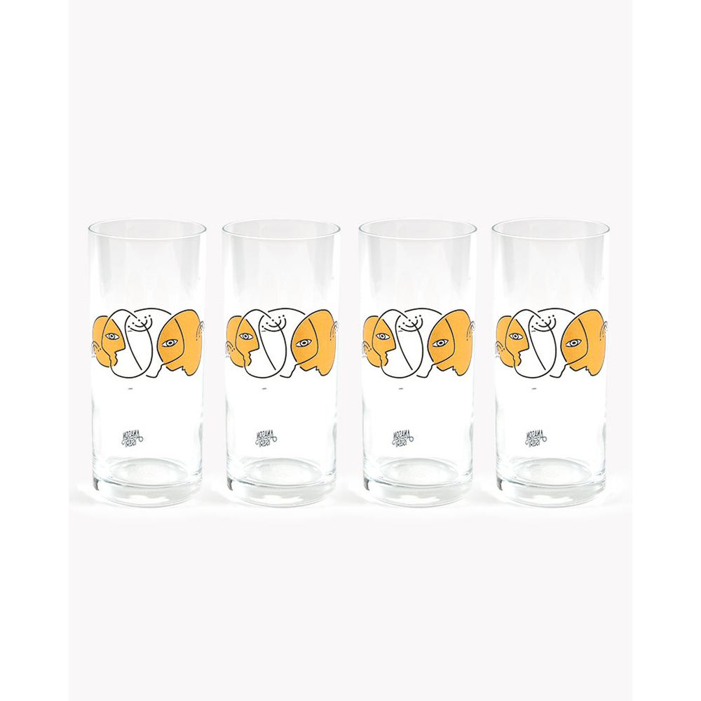 Anason Kafalar Raki Glass Set of 4 - Anason İşleri – Bonherre