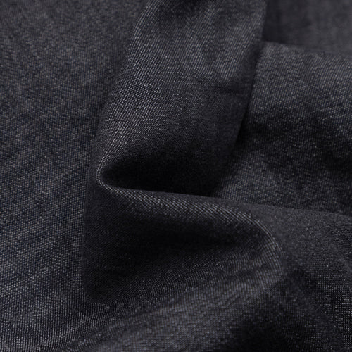 Antrasit Denim El Yapımı Gömlek