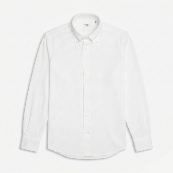 Beyaz Gömlek - Pike Dokuma