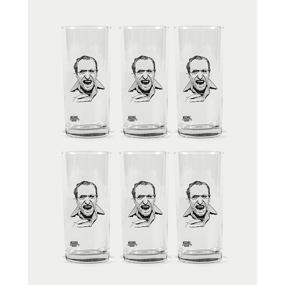 Bukowski - Klasik Rakı Kadehi 6'lı Set