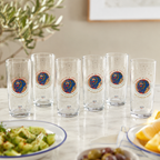 Many Signs Appeared - Raki Glass Set of 6