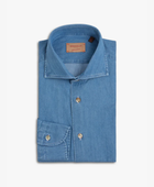 Denim Gömlek - Mavi