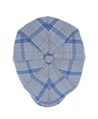 Yün 30's 8 Panel Glencheck Flanel Şapka - Bonherre