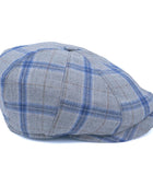 Yün 30's 8 Panel Glencheck Flanel Şapka - Bonherre