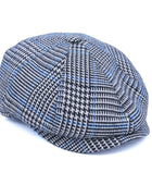 Yün 30's 8 Panel Glencheck Flanel Şapka - Bonherre