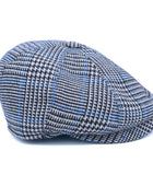 Yün 30's 8 Panel Glencheck Flanel Şapka - Bonherre