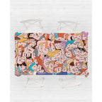 Hepimiz Bir - Dikdörtgen Masa Örtüsü (140x215)