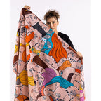 Hepimiz Bir - Dikdörtgen Masa Örtüsü (140x215)