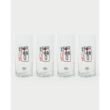 Hür Kuş - Rakı Kadehi 4'lü Set