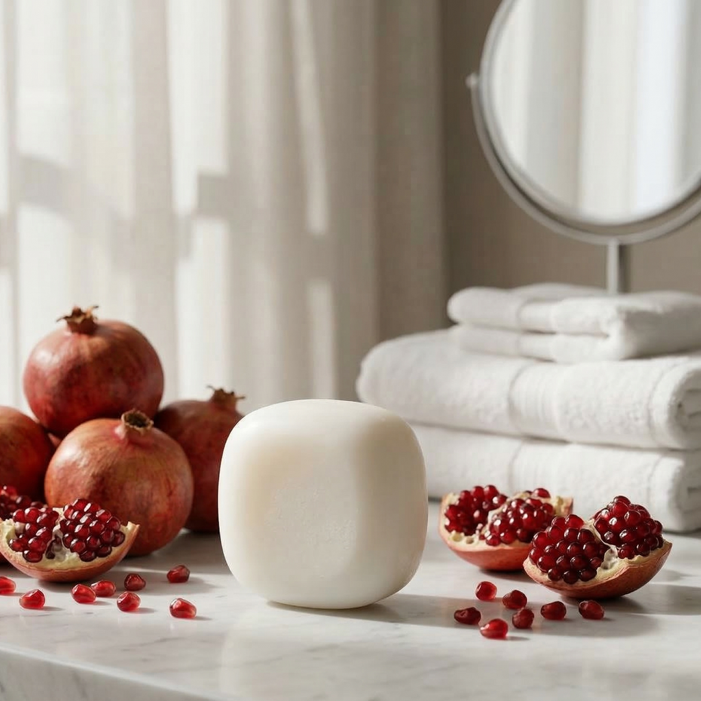 Bonherre mağazasından Maji Botanicals Sleek & Shiny, plastik atıksız ve doğal içerikli yerli üretim katı saç kremi barı.