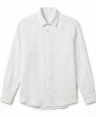 Keten Gömlek - Beyaz