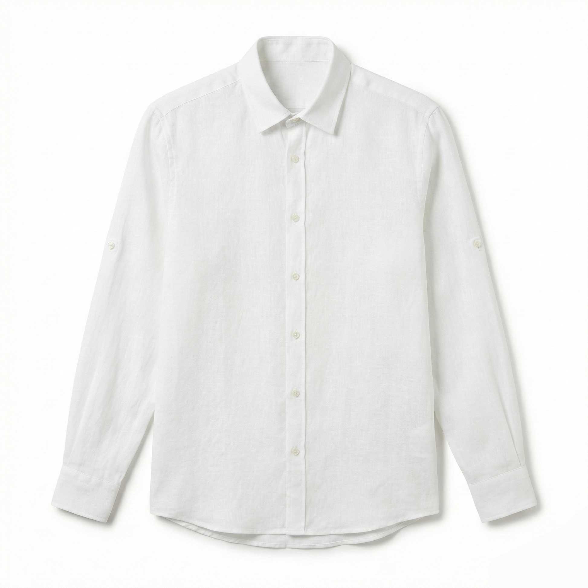 Keten Gömlek - Beyaz