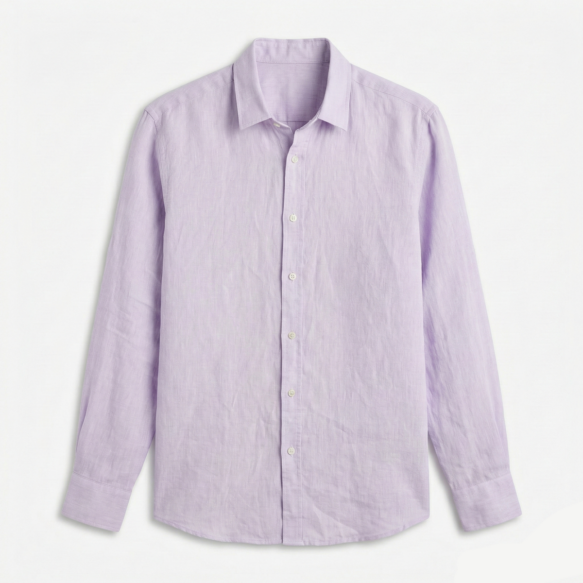 Keten Gömlek - Lila