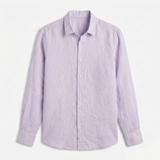 Keten Gömlek - Lila