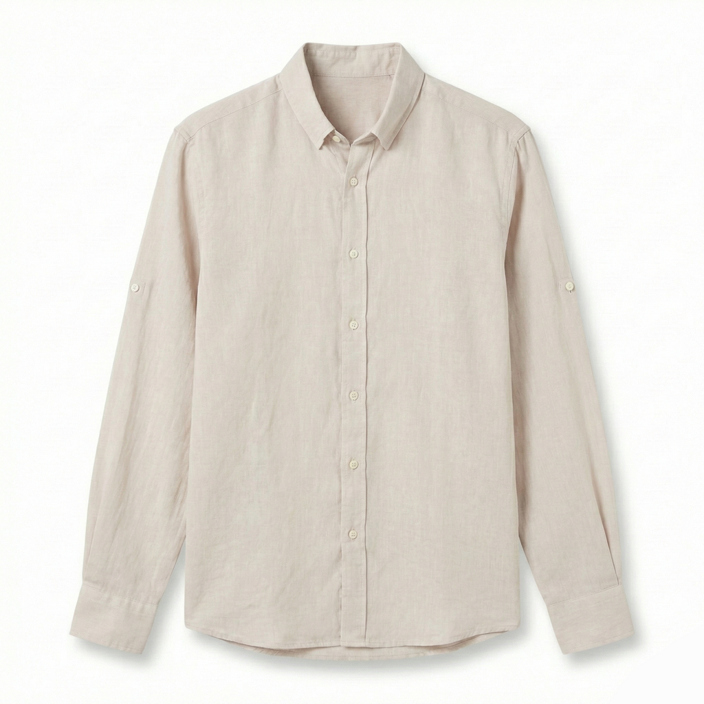 Keten Gömlek - Natural