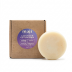 Bonherre mağazasından Maji Botanicals lavanta losyon bar, katı formda yoğun nemlendirici ve yerli üretim vücut bakım ürünü.