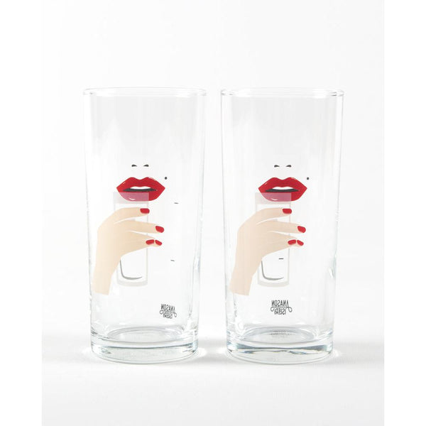 Marilyn Monroe - Klasik Rakı Kadehi 2'li Set