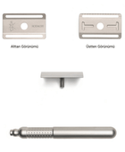 Klasik Tıraş Makinesi - Masamune Nodachi Paslanmaz Çelik - Bonherre