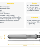 Klasik Tıraş Makinesi - Masamune Nodachi Titanyum - Bonherre