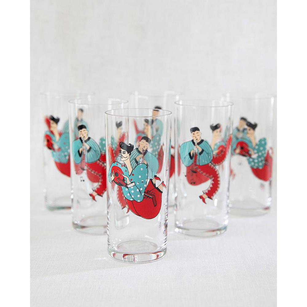 Müzisyenler Rakı Kadehi 6’lı Set