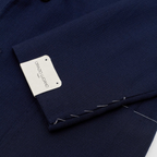 Orazio Luciano X Enis Inci - Koyu Lacivert Smith Wolens Saf Yün Hopsack Ceket