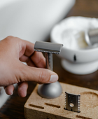 Klasik Tıraş Makinesi - Masamune Paslanmaz Çelik - Kapalı Taraklı