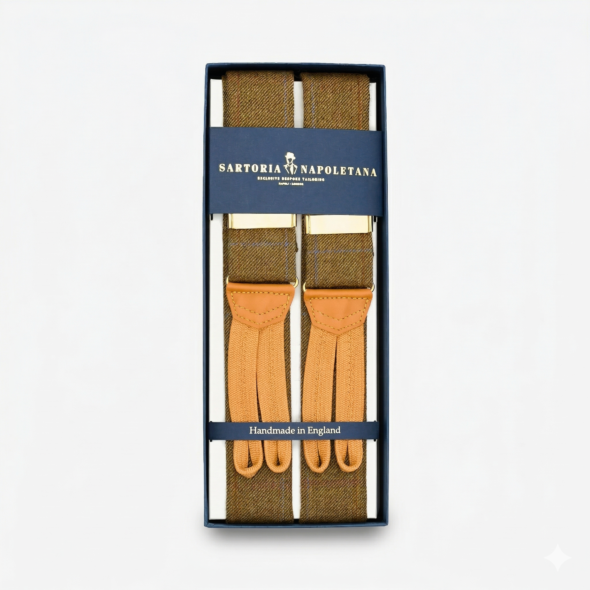 Pantolon Askısı - Kahverengi Turuncu