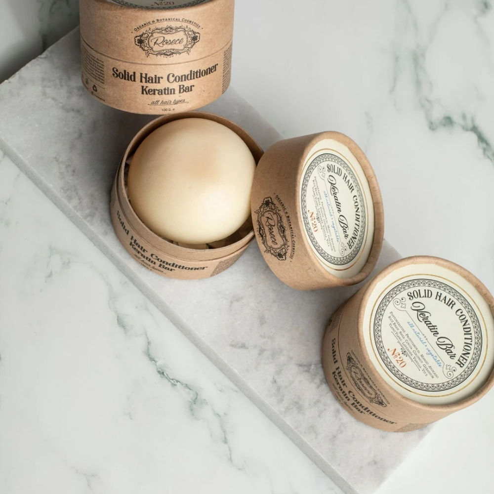 Büyük Boy Katı Saç Kremi - Keratin Bar