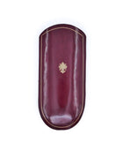 Deri Gözlük Kılıfı - Bordo - Bonherre