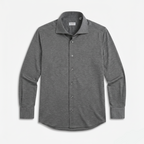 Spor Gömlek - Gri - Jersey Pamuklu