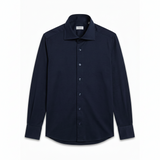 Spor Gömlek - Lacivert - Jersey Pamuklu