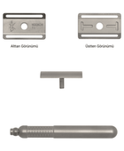 Klasik Tıraş Makinesi - Masamune Nodachi Titanyum - Bonherre