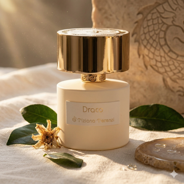 Bonherre mağazasından Tiziana Terenzi Draco EDP, şeftali, vanilya, armut ve misk notalı lüks unisex niş parfüm.