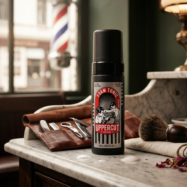 Bonherre mağazasından Uppercut Deluxe Foam Tonic, kinoa özlü ve ısı koruyucu profesyonel saç şekillendirici köpük.