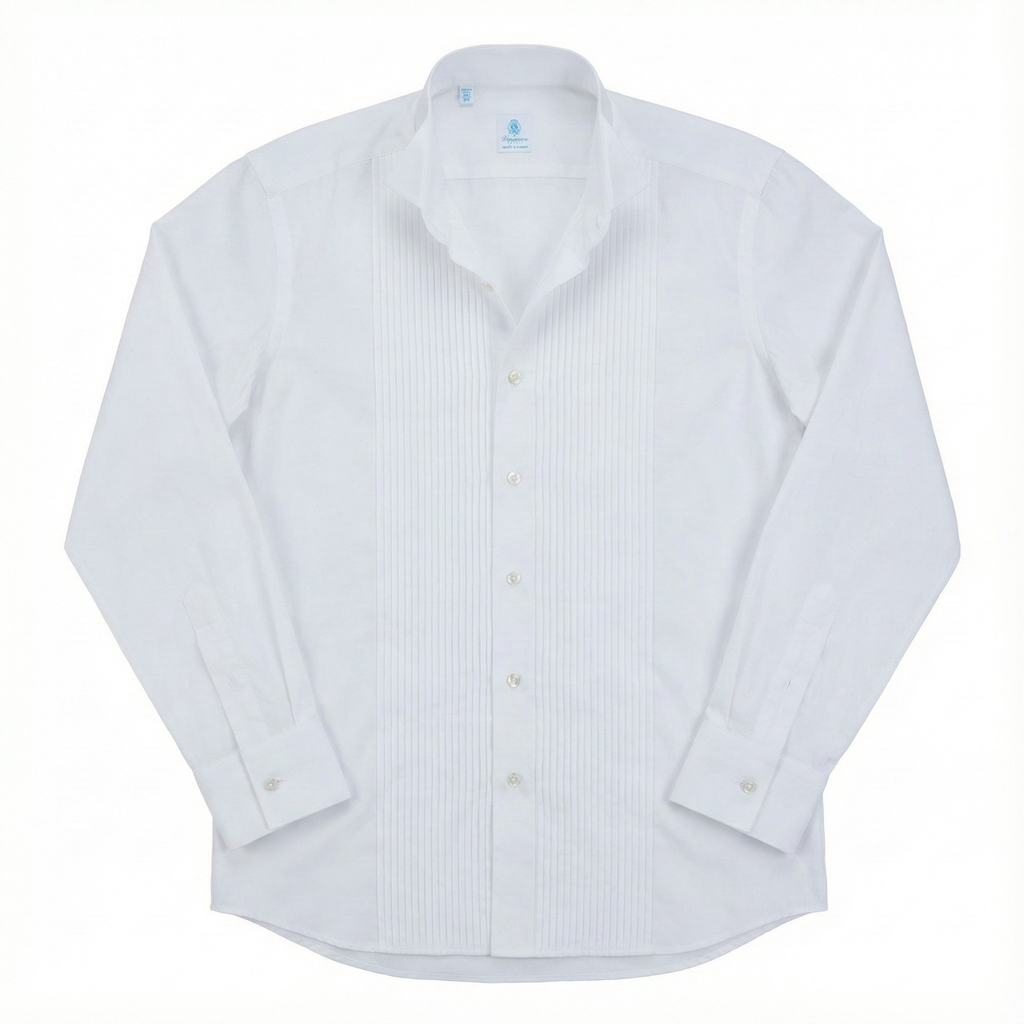 Vanacore Napoli - Beyaz Smokin Gömleği