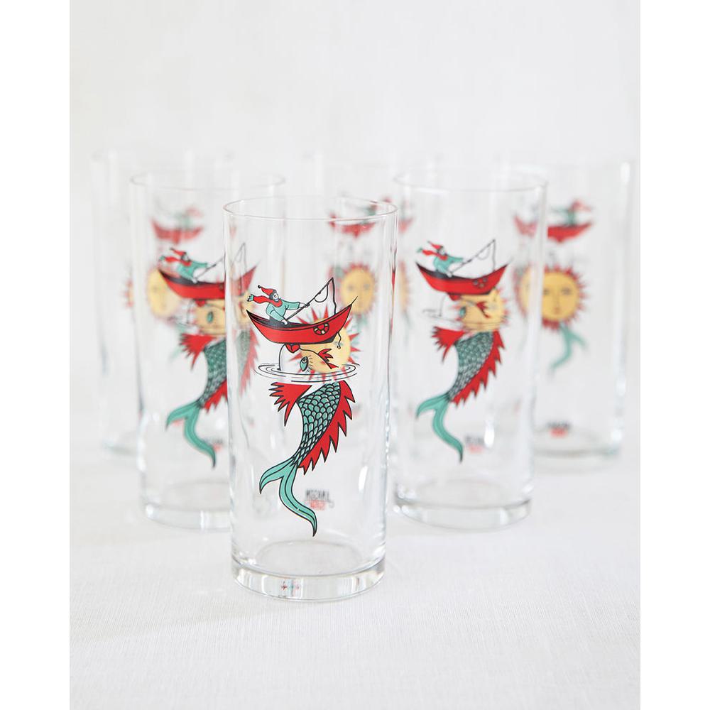 Yaz Rüyası Rakı Kadehi 6’lı Set