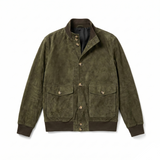 Süet Mont Yeşil Knox