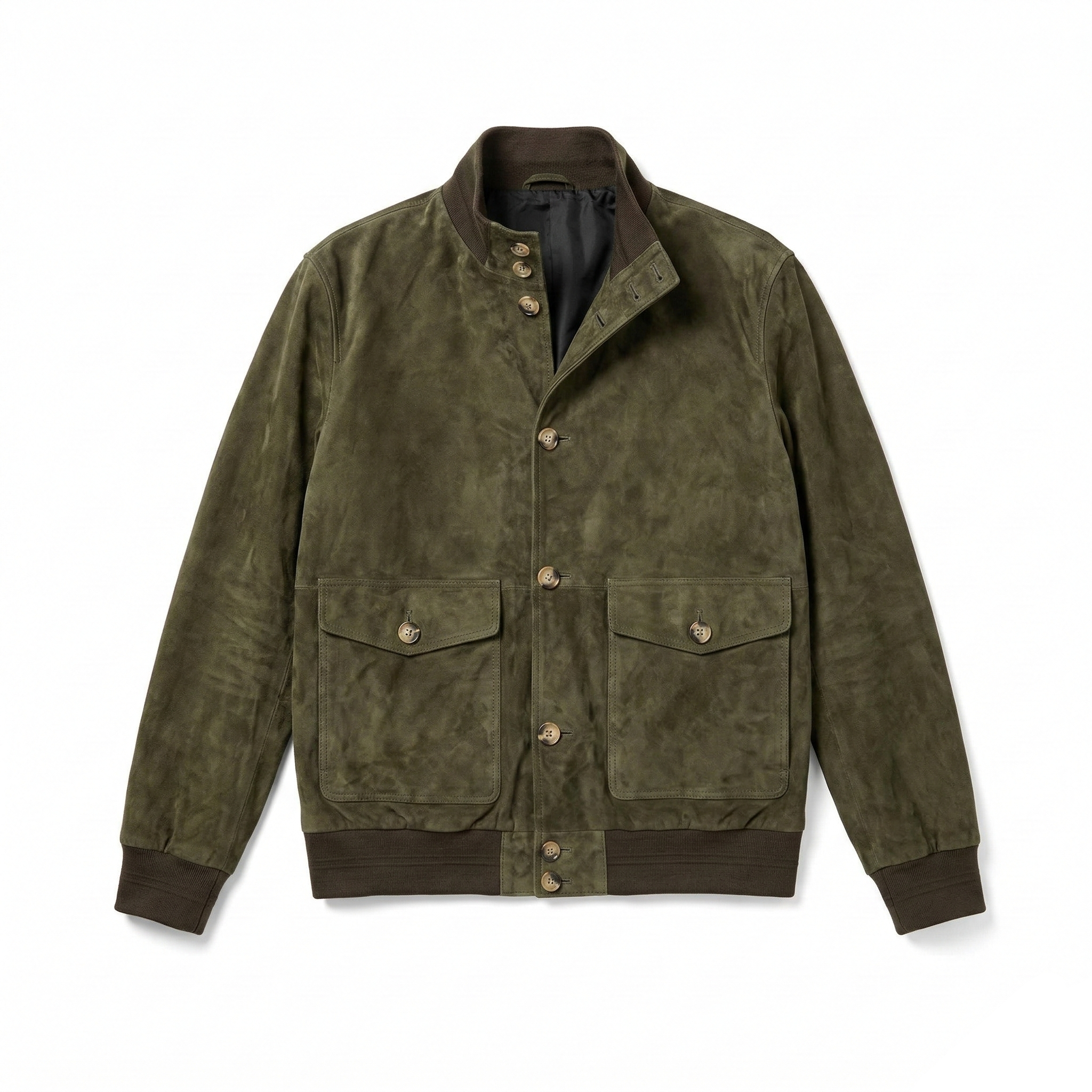 Süet Mont Yeşil Knox