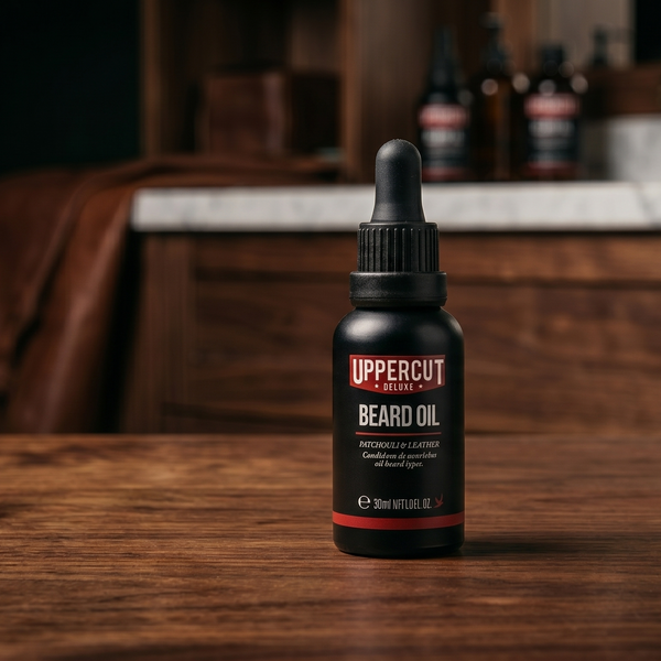 Bonherre mağazasından Uppercut Deluxe Beard Oil, Argan ve Jojoba özlü besleyici lüks sakal yağı.