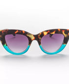 Okkia Claudia Big Cat Güneş Gözlüğü Havana Mavisi