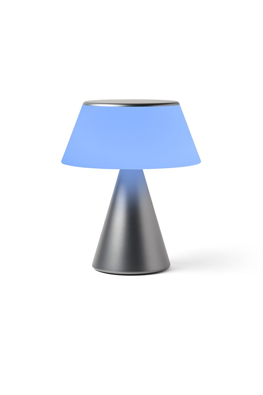 Lexon Luma XL Led Lamba Metalik Gri