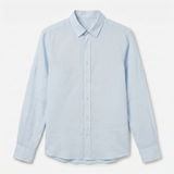 Keten Gömlek - Açık Mavi