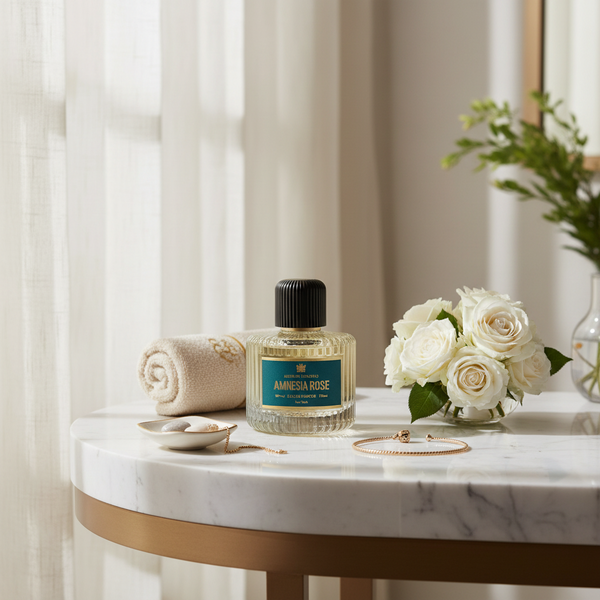 Bonherre mağazasından Aedes De Venustas Amnesia Rose EDP, safran ve ud notalı lüks unisex gül parfümü.