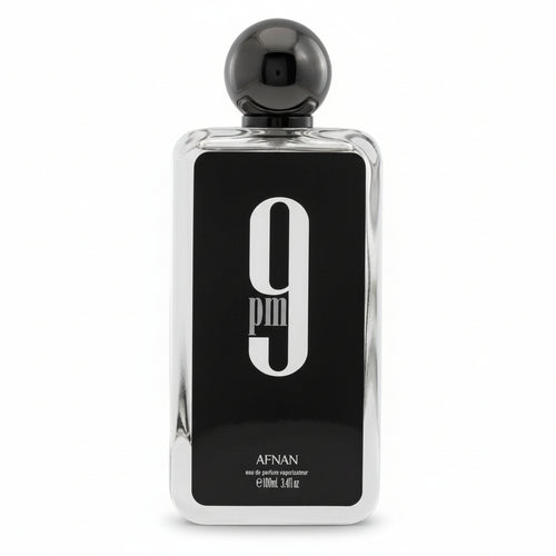 Bonherre mağazasından Afnan 9 PM EDP, elma, tarçın, vanilya ve tonka fasulyesi notalı 100 ml erkek parfümü.