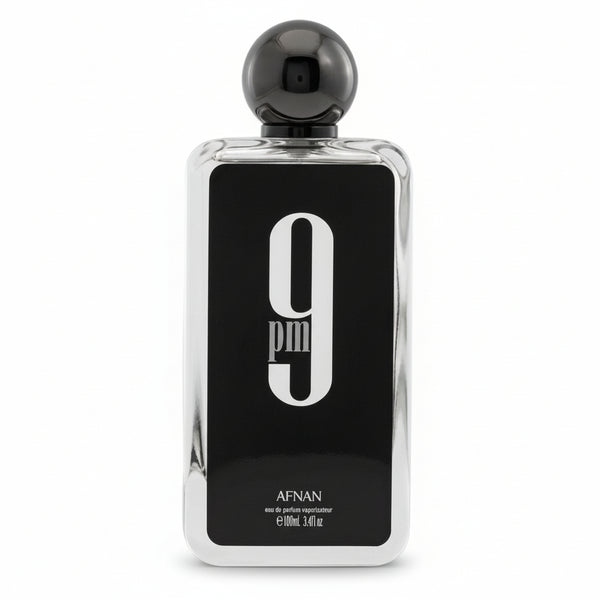 Bonherre mağazasından Afnan 9 PM EDP, elma, tarçın, vanilya ve tonka fasulyesi notalı 100 ml erkek parfümü.