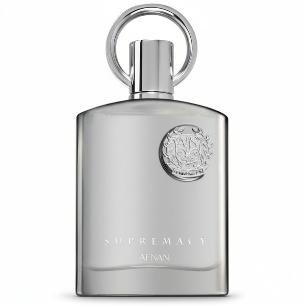 Bonherre mağazasından Afnan Supremacy Silver EDP, ananas, huş ağacı ve misk notalı 100 ml erkek parfümü.