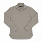 Argentina Organik Pamuk Polo Kesim Gömlek - Krem