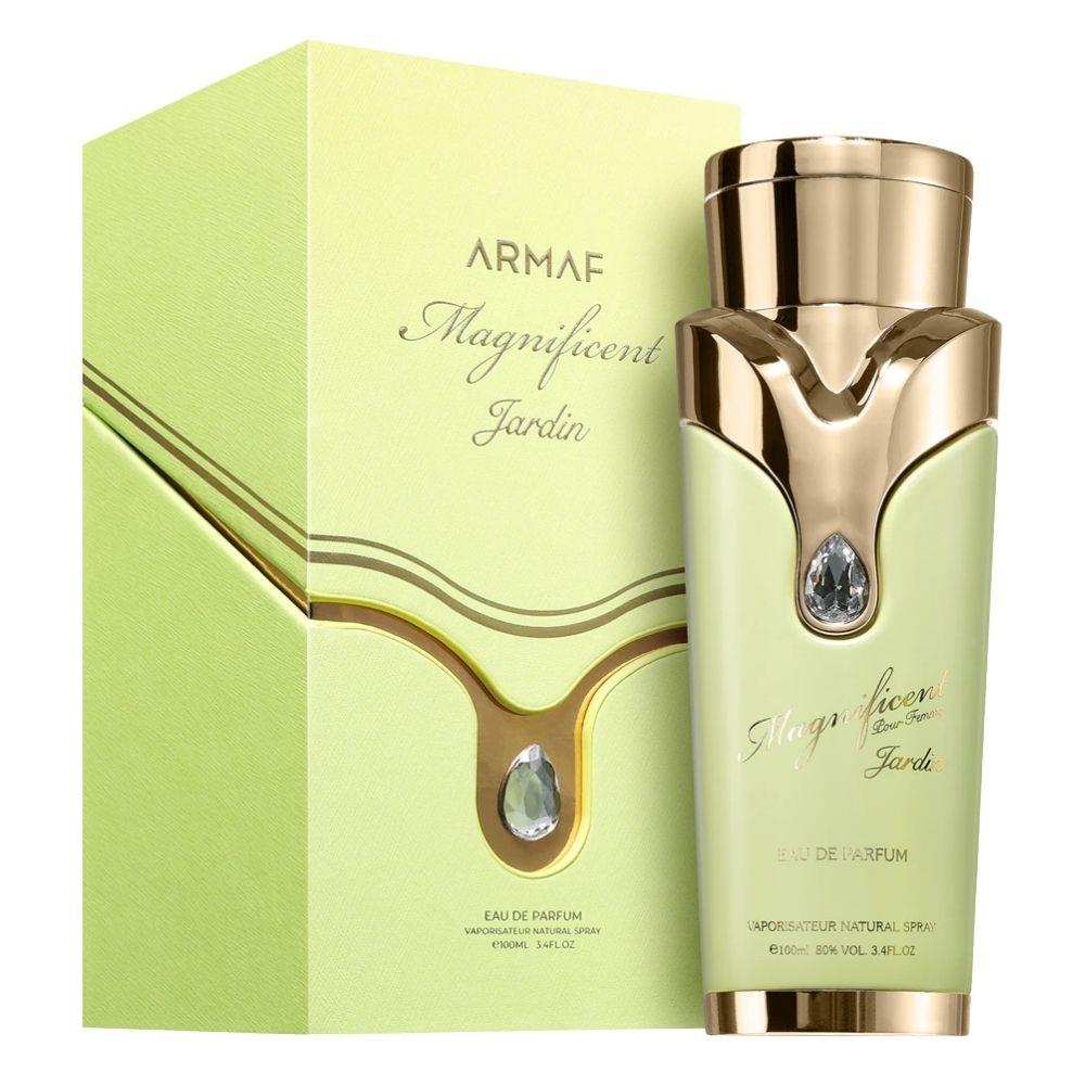 Bonherre mağazasından Armaf Magnificent Jardin EDP, antep fıstığı, dondurma ve pamuk şekeri notalı 100 ml unisex gurme parfüm.