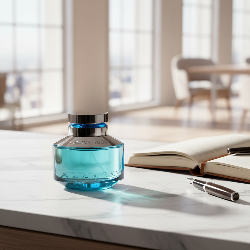 Bonherre mağazasından Azzaro Chrome Legend Eau de Toilette, aromatik meyveli ve sucul lüks erkek parfümü.